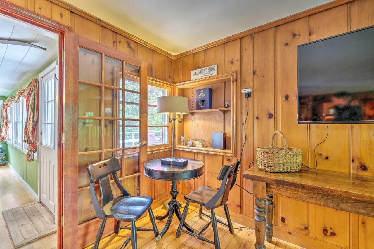 Charming Wilmington Cabin, 8 Mi To Mt Snow! Villa Esterno foto